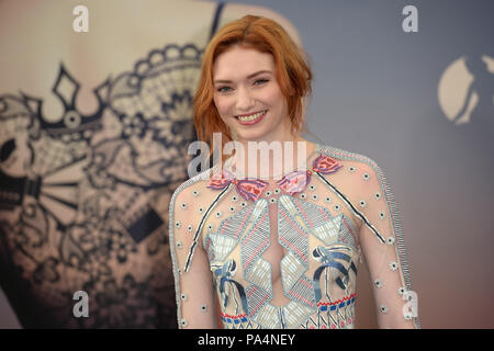 58. Internationale Fernsehen - Poldark - Fotoshooting mit: Eleanor Tomlinson, Wo: Monte Carlo, Monaco, wenn: 18 Jun 2018 Credit: IPA/WENN.com ** Nur für die Veröffentlichung in Großbritannien, den USA, Deutschland, Österreich, Schweiz ** verfügbar Stockfoto