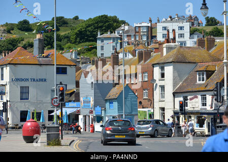 Altstadt von Hastings, East Sussex UK Stockfoto