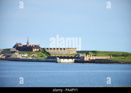Festung Louisbourg in Cape Breton, Nova Scotia, Kanada Stockfoto