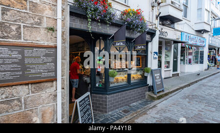 St. Ives Cafe Fore Street Stockfoto