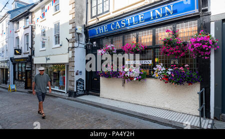 St. Ives das Castle Inn Fore Street Stockfoto