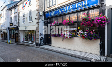 St. Ives das Castle Inn Fore Street Stockfoto