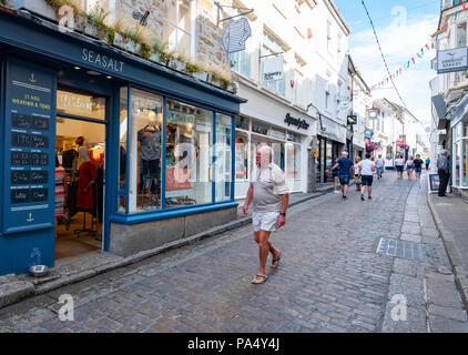 St. Ives Seasalt Clothing Store auf Fore Street Stockfoto