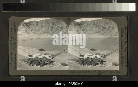 89 EINE Zuckerrohr Mühle, Hawaii. (Geo. Unit No. 19. A) (Nypl b 11707436-G90F 159 024 F) Stockfoto