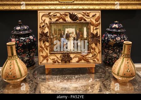 PRINCE & PATRON IM SOMMER ÖFFNUNG DER Buckingham Palast vom 20. Juli 2018 Stockfoto