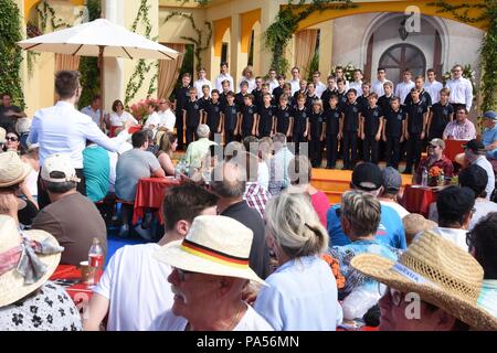 Rust, Deutschland, 15. Juni, 2018, ARD-Show "Immer wieder Sonntags" mit Stefan Mross, Kredit: mediensegel/Alamy leben Nachrichten Stockfoto