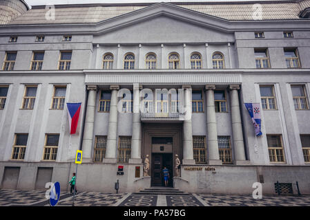 Rathaus in Frýdek-Místek Stadt in den Mährisch-Schlesischen Region der Tschechischen Republik Stockfoto