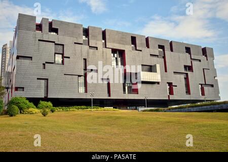 Kanton, China - ca. Januar 2017: Die Guangdong Museum ist ein Museum in Guangzhou. Stockfoto