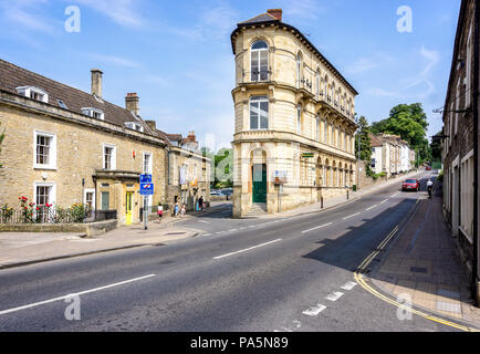 Iconic Frome museum Gebäude im North Parade, Frome, Somerset, Großbritannien am 20. Juli 2018 getroffen Stockfoto