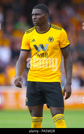 Wolverhampton Wanderers' Kortney Hause während einer Saison Freundschaftsspiel am Ufer des Stadion, Walsall. Stockfoto