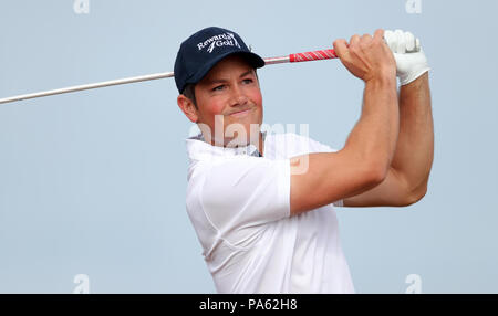 Wales' Rhys Enoch am zweiten Tag der Open Championship 2018 in Carnoustie Golf Links, Angus. DRÜCKEN SIE VERBANDSFOTO. Bilddatum: Freitag, 20. Juli 2018. Siehe PA Geschichte GOLF Open. Das Foto sollte lauten: Richard Sellers/PA Wire. Stockfoto