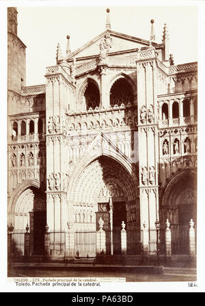 88 Fotografi av Toledo. Fachada principal de la Catedral - Hallwylska museet -105179 Stockfoto