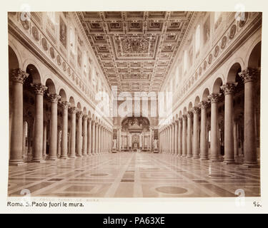 227 San Paolo fuori le Mura - Hallwylska museet - 107566 Stockfoto
