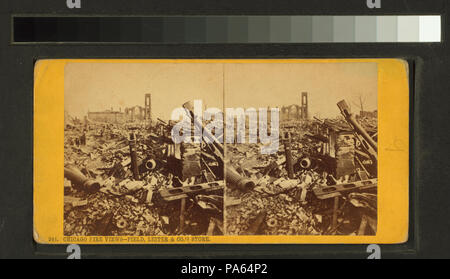 304 Chicago Fire - Feld, Leiter &Amp; Co.store (Nypl b 11707461-G90F 184 006 F) Stockfoto