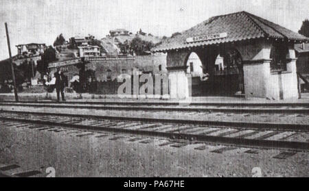 174 Bairdstown Station, Anfang des 20. Jahrhunderts, Los Angeles County, Kalifornien Stockfoto
