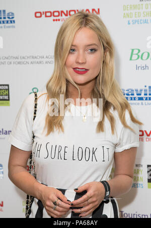 Gäste intime Gala zugunsten der London Irish Centre, die Pflege, Kultur und Gemeinschaft zu den Iren in London mit: Laura Whitmore Wo: London, Großbritannien Wann: 19 Jun 2018 Credit: Phil Lewis/WENN.com Stockfoto