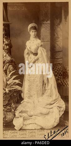 Porträt der Großherzogin Elisabeth Fyodorovna (1864-1918), Prinzessin Elisabeth von Hessen und bei Rhein. Museum: Staatliche Russische Film und Foto Archiv, Krasnogorsk. Stockfoto