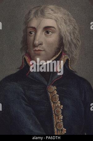 Louis-Lazare Hoche (1768-1797). Museum: private Sammlung. Stockfoto