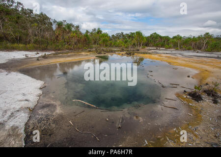 Fergusson Insel Hot Springs, Papua-Neuguinea Stockfoto