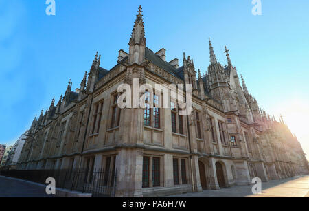 Palast der Justiz von Rouen, der Hauptstadt der Region Haute-Normandie, Frankreich. Stockfoto