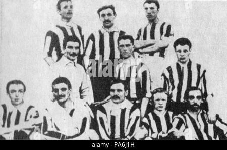 84 Foot-Ball Club Juventus Turin 1905 Stockfoto