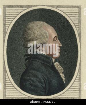 Jean-françois Reubell (1747-1807). Museum: private Sammlung. Stockfoto