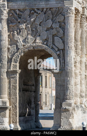 L'Arc antiken d'Orange, Orange, Vaucluse, Frankreich Stockfoto