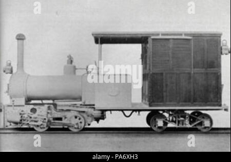 24 artikuliert Dampflok Nr. 101 der Regierung Lagos Bahn durch Hunslet Engine Co Ltd von Leeds in 1901 gebaut Stockfoto