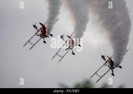 Templer Avenue, Farnborough. Juli 2018 20. Eine Vielzahl von Displays fand heute auf der Farnborough Air Show in Hampshire. Credit: James Jagger/Alamy leben Nachrichten Stockfoto