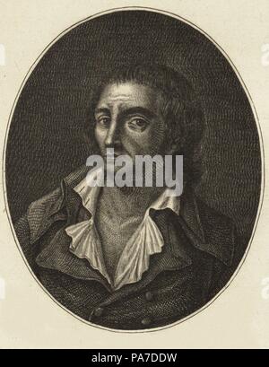 Jean-Marie Collot d'Herbois (1749-1796). Museum: private Sammlung. Stockfoto