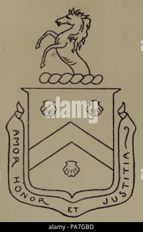 189 Bayard Wappen Stockfoto