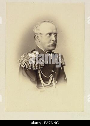 Portrait von Count Count Pjotr Andreyevich Schuwalow (1827-1889). Museum: Staatliche Russische Film und Foto Archiv, Krasnogorsk. Stockfoto