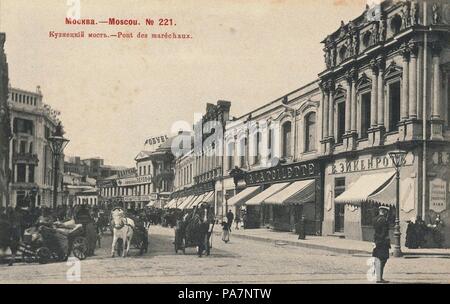 Die meisten kuznetsky in Moskau. Museum: private Sammlung. Stockfoto