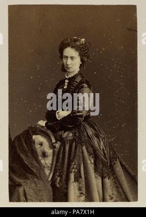 Portrait von Maria Alexandrowna (1824-1880), Kaiserin von Russland. Museum: Staatliche Russische Film und Foto Archiv, Krasnogorsk. Stockfoto