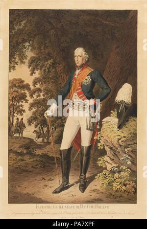 Friedrich Wilhelm III. von Preußen (1797-1840). Museum: private Sammlung. Stockfoto