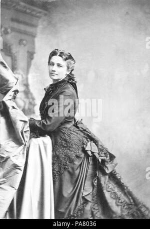 Victoria Woodhull Claflin (1838-1927). Museum: private Sammlung. Stockfoto