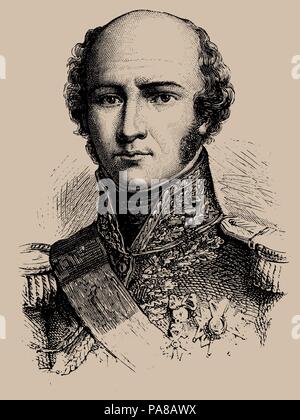 Louis-Nicolas Davout (1770-1823), Marschall von Frankreich. Museum: private Sammlung. Stockfoto