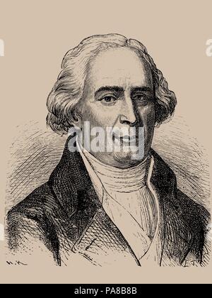 Joseph Michel Montgolfier (1740-1810). Museum: private Sammlung. Stockfoto