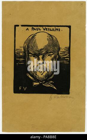 Paul Verlaine (1844-1896). Museum: Musée d'Art et d'Histoire, Genf. Stockfoto