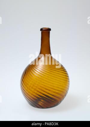 Flasche. Kultur: American. Abmessungen: H.8. (20,3 cm). Datum: 1815-45. Museum: Metropolitan Museum of Art, New York, USA. Stockfoto