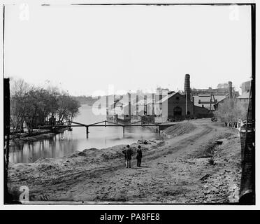 113 Alexander Gardner - 1865 - Tredegar Eisenhütte Stockfoto