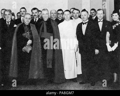 101 Georges-Henri Lévesque et J.-Ernest Grégoire 1938 Stockfoto