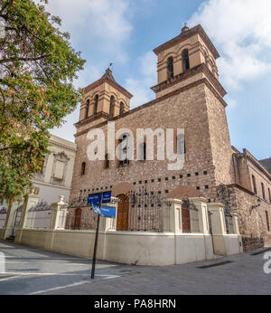 Jesuitenkirche der Gesellschaft Jesu (Iglesia de La Compania de Jesus) an der Manzana Jesuitica Block - Cordoba, Argentinien Stockfoto