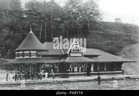 116 Huron County Museum & Amp; Historische Gefängnis Goderich CPR-station Stockfoto