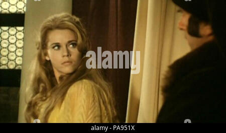 138 Jane Fonda in Tre passi nel Portal de San Diego Stockfoto