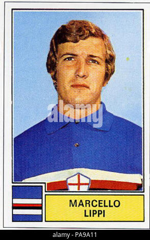 167 Marcello Lippi 1971 Stockfoto