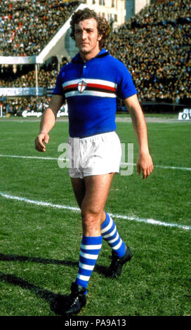 167 Marcello Lippi bei Sampdoria, 1972 Stockfoto