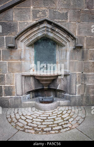 Detail der außerhalb von Gebäude von Schloss von Lancaster, Großbritannien Stockfoto