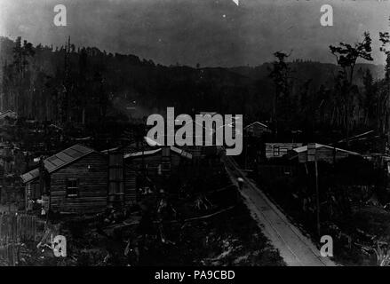 188 Oruaiwi Township, auch bekannt als Waituhi ATLIB 294813 Stockfoto