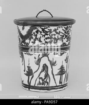 Wasser Pot. Kultur: Japan. Abmessungen: H.7 1/2 in. (19,1 cm). Datum: 19. Museum: Metropolitan Museum of Art, New York, USA. Stockfoto